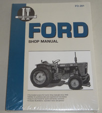 Manuale riparazione Ford / Fordson trattore Commander, Dexta, Major, FSM ecc.