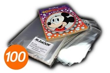 100 BUSTE trasparenti