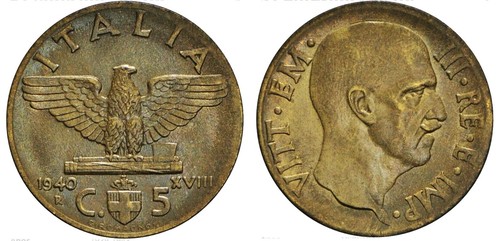 Regno italia lire 5 - regno,