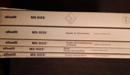 Dos olivetti guida - 4.0,