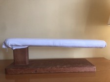 Stiramaniche Vintage Anni 60 Modernariato Antiquariato Stiro Legno Foderato