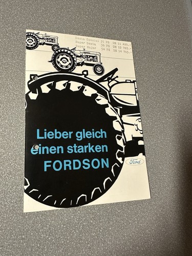 Brochure originale fordson - originale,