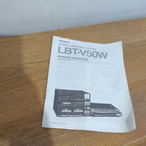 Sony lbt v50w 1986 - lbt-v50w,