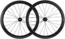 Set ruote bici strada freno a disco 50 mm 700 C 25 mm ruota clincher carbonio