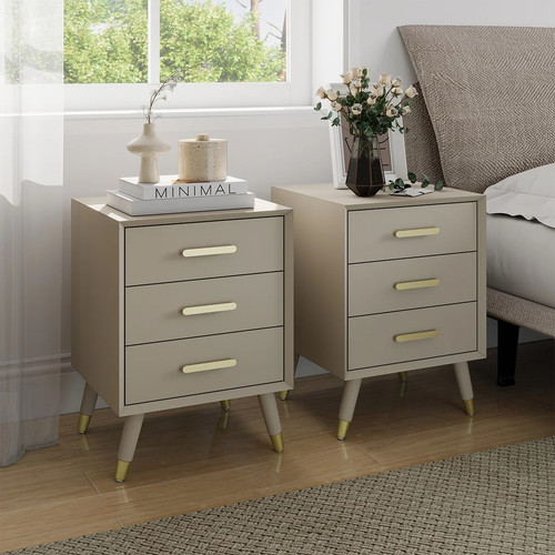 Coppia comodini cassetti - 3,