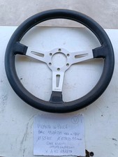 Volante In Pelle Nera 