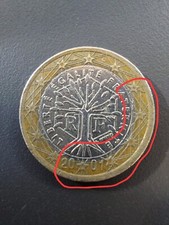 Moneta euro francia 2001 - moneta, con