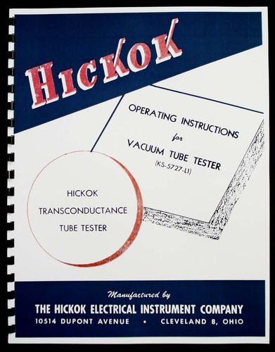 Hickok 5727 manuale - hickok,