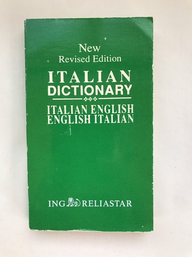 Italian pocket dictionary - italian,