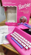 Barbie Typewriter - Macchina Da Scrivere Vintage 1998 MEHANO Made In Slovenia 