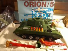 INTROVABILE GIOCATTOLO D'EPOCA : CARRO ARMATO ' ORION 5 ' (CARRARMATO)