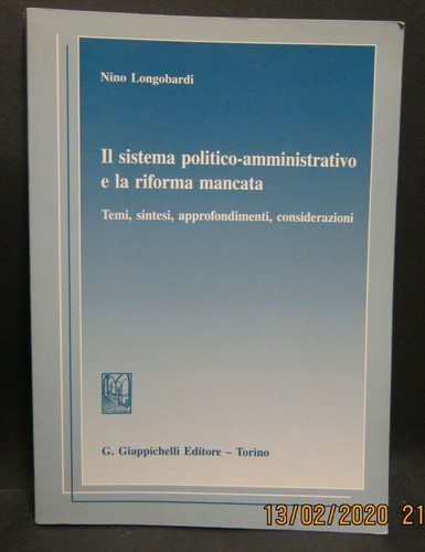 Libro sistema politico - libro,