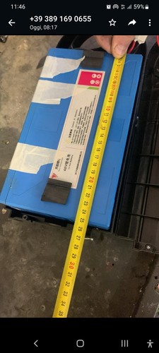 Batteria litio 24v 8ampere - litio, 24v-12.8ampere