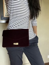 Jimmy Choo bag borsa tracolla in velluto