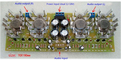 Modulo scheda amplificatore