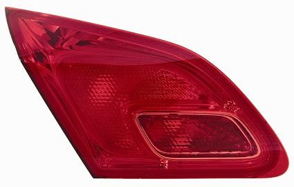 Fanale post rosso - rosso, senza