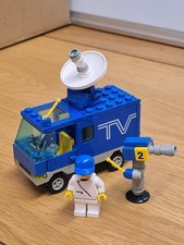 Lego Town - Studio TV Mobile 6661 - Completo - Set Vintage - 1989