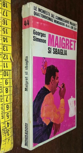 Libro maigret sbaglia di - sbaglia,