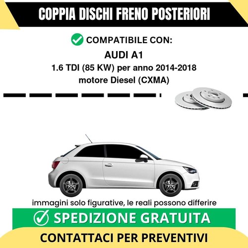Coppia dischi freno - freno, posteriori