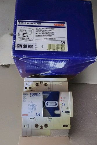 Gewiss gw90901 restart riarmo - gw90901,