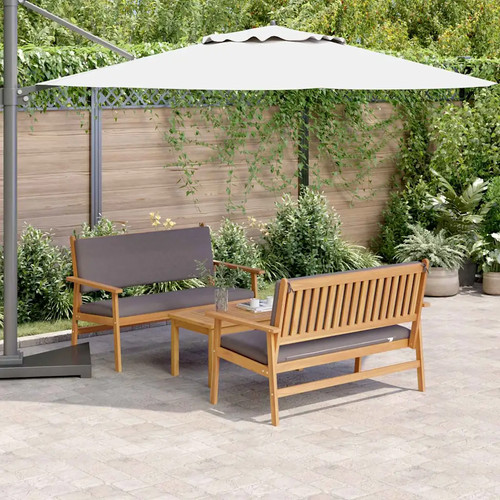 Set divano giardino legno - da,