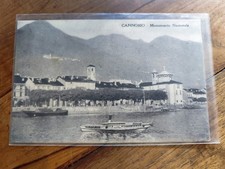 CANNOBIO NOVARA CARTOLINA ANIMATA FP BN VGT 1912