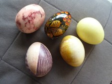 UOVA MARMO QUARZO ALABASTRO LEGNO ALTEZZA CM 7