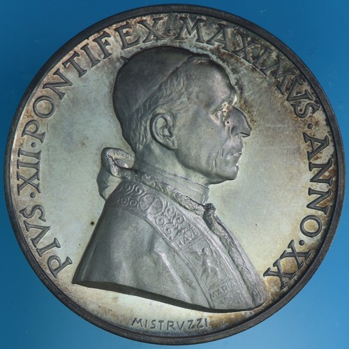 Pio xii medaglia annuale 1958 - pio,