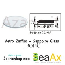 Vetro Zaffiro Rolex Tropic