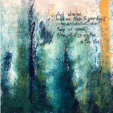 Quadro Arte Astratta dipinto a mano. Artista #vè. Misure 100x100. Pezzo unico.