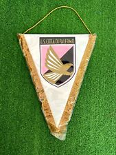 Pennant Gagliardetto PALERMO ROMA Match Worn Banderin Indossata No Maglia