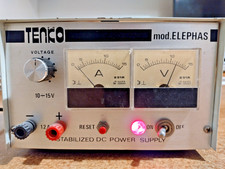 ALIMENTATORE TENKO STABILIZZATO DA 12A REGOLABILE 10-15 VOLT  CB - VINTAGE