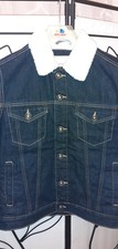 Giacca Denim Jeans Sherpa
