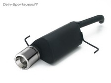 Ulter Scarico Sportivo Alfa Romeo 147 09/2000- 100Mm Rotondo Arrotolato Dritto