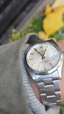 Orologio Rolex Vintage Oyster Perpetual 1500 Quadrante Argento Uomo Automatico 1977