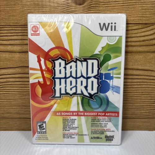 Band hero nintendo wii 2009 - band,