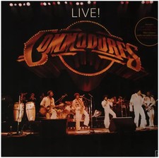 Commodores Live! Motown 2xVinyl LP