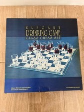 Elegante Set Scacchi Bicchiere