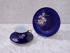 N25HCX - Set Di 3 Pezzi Apulum Porcellana Prunk Tazza Da Collezione - Vintage