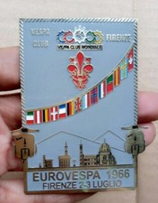 Distintivo vintage euro vespa