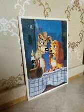 Quadro Disney Lilli E Il Vagabondo Cameretta Bimbi Bambini Collezione