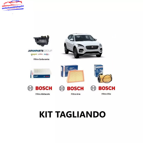 Kit filtri tagliando bosch - bosch, per