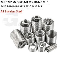 Inserti filettati metrici M2