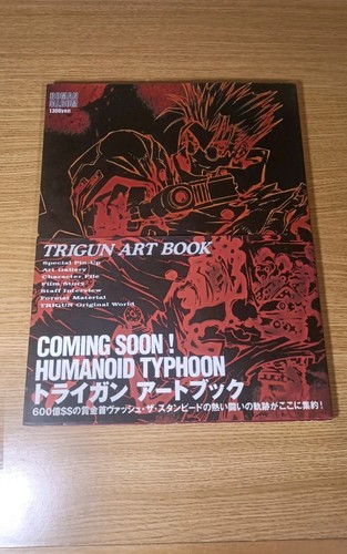 Trigun roman album art book - trigun,