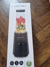 WAVES Frullatore a immersione Smoothie Maker 150 W Nero 600 ml coltello in acciaio inox senza BPA