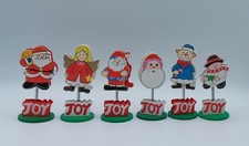 Segnaposto natalizio in legno