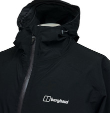 Berghaus | Guscio impermeabile ventilato Gore-Tex XXL (nero) passeggiate all'aperto montagna