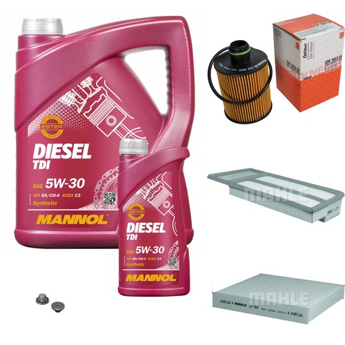 Mahle controllo set mannol - set,