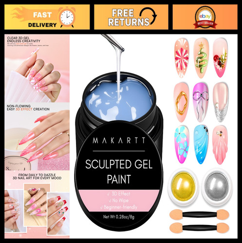 Gel nail art - nail,