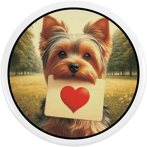 Yorkshire terrier love note - terrier,